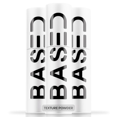 BASED Hair Texturizing Powder  Lightweight & Volumizing Hair Styling Powder with Matte Finish  Add Texture to Hair with Medium Hold  For Short to Medium Hair   1 69oz Bottle  2 5 Gram Fill  Pack of 1 