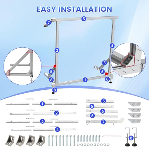 BESGEER Tufting Gun Starter Kit with Metal Frame   2 in 1 Cut & Loop Pile Carpet Gun  Rug Tufting Gun Kit with Carpet Trimmer Kit and Tufting Frame