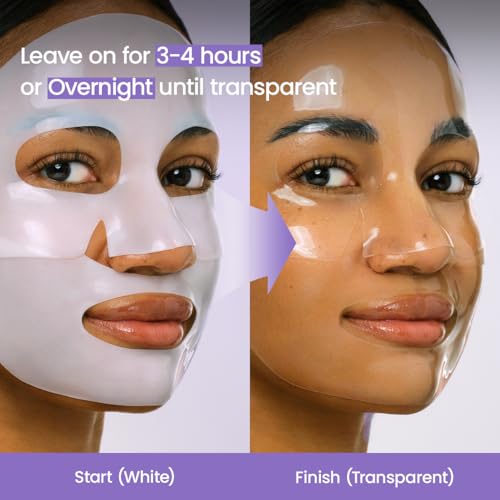 BIODANCE Rejuvenating Caviar PDRN Real Deep Mask  Overnight Hydrogel Face Mask  Skin Firming  Radiance  Enhancing Skin Recovery  Korean Skin Care  Self Care Gifts for Women   1 19oz 34g  x 4ea