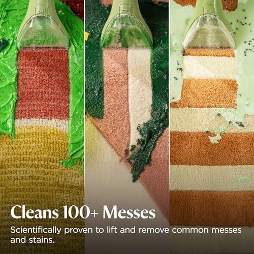 BISSELL Little Green Multi Purpose Portable Carpet and Upholstery Cleaner  Car and Auto Detailer  with Exclusive Specialty Tools  Green  1400B