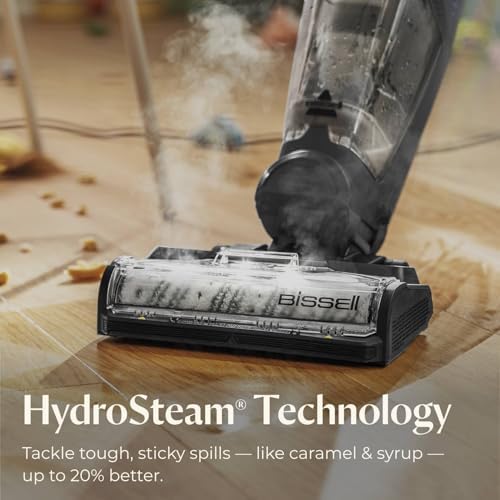 BISSELL  CrossWave  HydroSteam  Deluxe Wet Dry Vac  Multi Purpose Vacuum  Wash  and Steam  Formula Included  Green  3515G