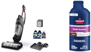 BISSELL  CrossWave  HydroSteam  Deluxe Wet Dry Vac  Multi Purpose Vacuum  Wash  and Steam  Formula Included  Green  3515G