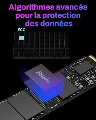 BIWIN Black Opal NV7400 2TB SSD Gen4x4  Read Speed up to 7450MB/s  NVMe M 2 2280 PCIe 4 0 Internal PC Solid State Drive for Laptop/Desktop/PS5