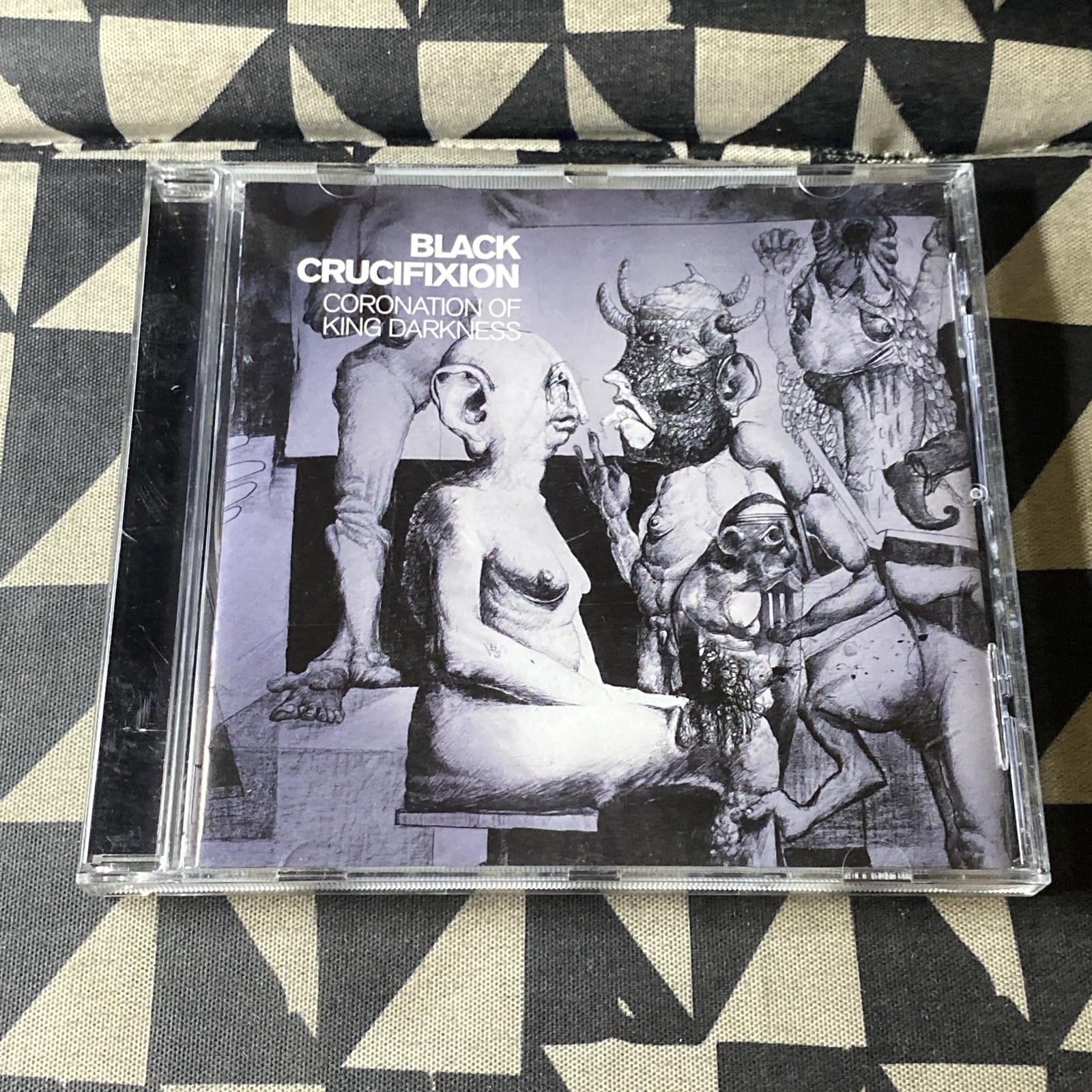 BLACK CRUCIFIXION   Coronation Of King Darkness CD Heavy Metal