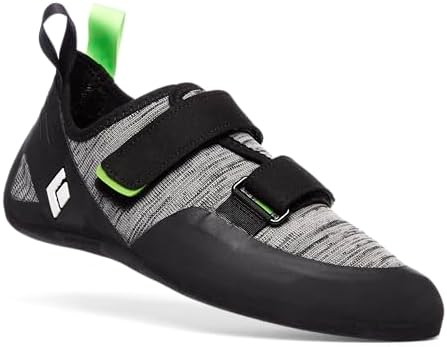 BLACK DIAMOND Men s Momentum Rock Climbing Shoes   Engineered Knit Upper   4 3mm Rubber Outsole   Supportive Fit for Gym & Outdoor Climbing