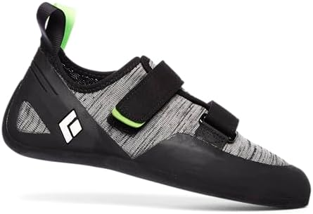 BLACK DIAMOND Men s Momentum Rock Climbing Shoes   Engineered Knit Upper   4 3mm Rubber Outsole   Supportive Fit for Gym & Outdoor Climbing