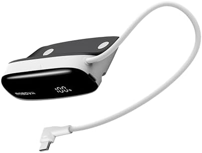 BOBOVR PD100 Combo 10000mAh Portable Power Bank  30W PD Laptop Charger Compatible with MacBook Pro/Air  iPhone 17/16/15  Hot Swappable External Battery for Unlimited Power