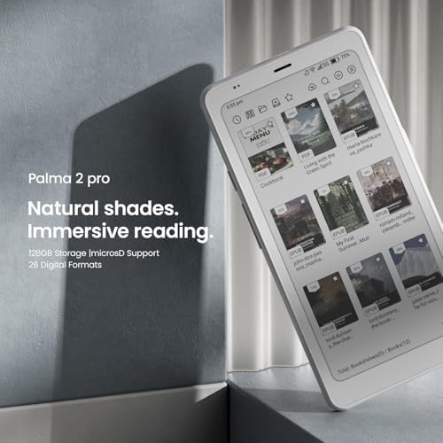 BOOX Palma2 Pro Mobile ePaper eBook Reader 8G 128G 150PPI in Color Mode  White