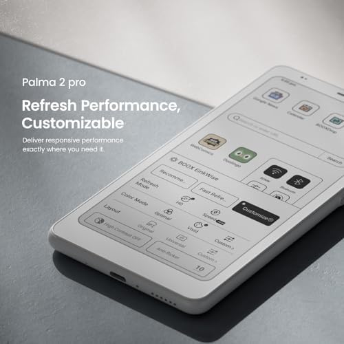 BOOX Palma2 Pro Mobile ePaper eBook Reader 8G 128G 150PPI in Color Mode  White