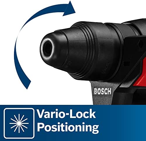 BOSCH 11255VSR Bulldog Xtreme 8 Amp 1 Inch Corded Variable Speed SDS Plus Concrete/Masonry Rotary Hammer