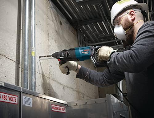 BOSCH 11255VSR Bulldog Xtreme 8 Amp 1 Inch Corded Variable Speed SDS Plus Concrete/Masonry Rotary Hammer