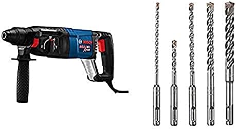 BOSCH 11255VSR Bulldog Xtreme 8 Amp 1 Inch Corded Variable Speed SDS Plus Concrete/Masonry Rotary Hammer