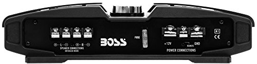 BOSS Audio Systems PT1000 2 Channel Car Amplifier   1000 Watts  Full Range  Class A/B  2 8 Ohm Stable  Mosfet Power Supply  Bridgeable