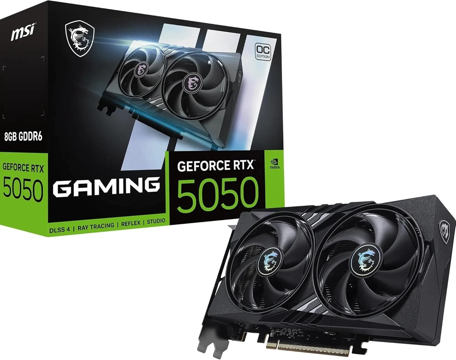 BRAND NEW MSI GeForce RTX 5050 8G 2X OC Graphics Card
