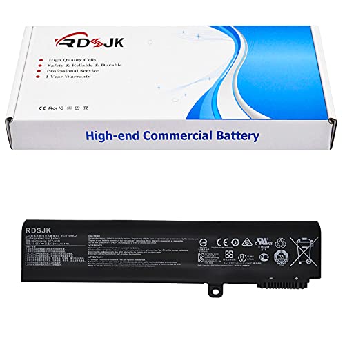 BTY-M6H - Batería para portátil MSI GE72 2QC 2QD GL62 GL62M GL72 GL62-6QD-030FR GL62-6QC MS-16J2 GE62 GE62VR GE63 GE63VR GP62 GP72 GP62MVR GE72MVR GE72 2VR GE7 3 GL62VR GL72VR CX62 6QD PE60 PE70