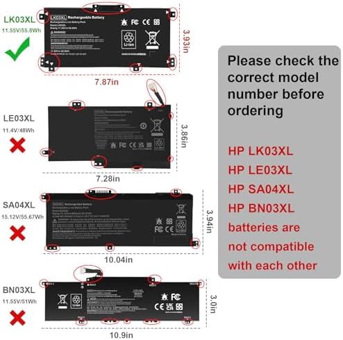 BTY M6K Laptop Battery for MSI Stealth Pro GF63 GF65 GF75 GS63VR GS73VR 7RG 7RG 005 Thin 8RB 8RC 8RD 8RD 031TH 8RC 8RF 8SC 8RX Thin WS63 8SK WP65 WF65 WF75 MS 16K3 MS 17B4 MS 16W1 MS 16R1