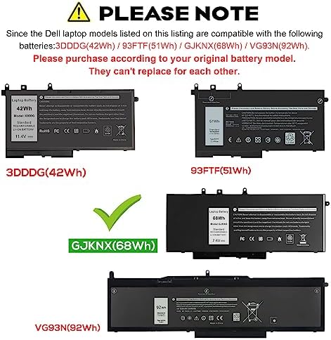 BTY M6K Laptop Battery for MSI Stealth Pro GF63 GF65 GF75 GS63VR GS73VR 7RG 7RG 005 Thin 8RB 8RC 8RD 8RD 031TH 8RC 8RF 8SC 8RX Thin WS63 8SK WP65 WF65 WF75 MS 16K3 MS 17B4 MS 16W1 MS 16R1