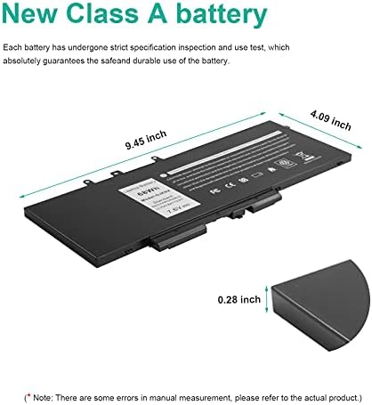 BTY M6K Laptop Battery for MSI Stealth Pro GF63 GF65 GF75 GS63VR GS73VR 7RG 7RG 005 Thin 8RB 8RC 8RD 8RD 031TH 8RC 8RF 8SC 8RX Thin WS63 8SK WP65 WF65 WF75 MS 16K3 MS 17B4 MS 16W1 MS 16R1