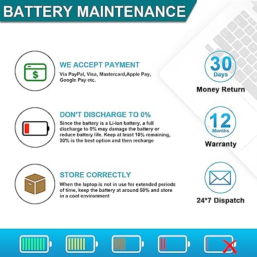 BTY M6K Laptop Battery for MSI Stealth Pro GF63 GF65 GF75 GS63VR GS73VR 7RG 7RG 005 Thin 8RB 8RC 8RD 8RD 031TH 8RC 8RF 8SC 8RX Thin WS63 8SK WP65 WF65 WF75 MS 16K3 MS 17B4 MS 16W1 MS 16R1