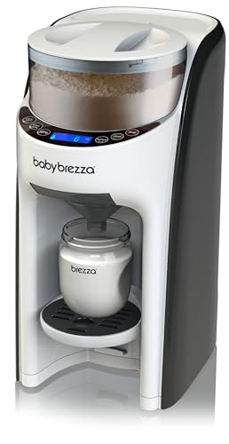 Baby Brezza New and Improved Formula Pro Advanced Formula Dispenser Machine   Automatically Mix a Warm Formula Bottle Instantly   Easily Make Bottle with Automatic Powder Blending  White