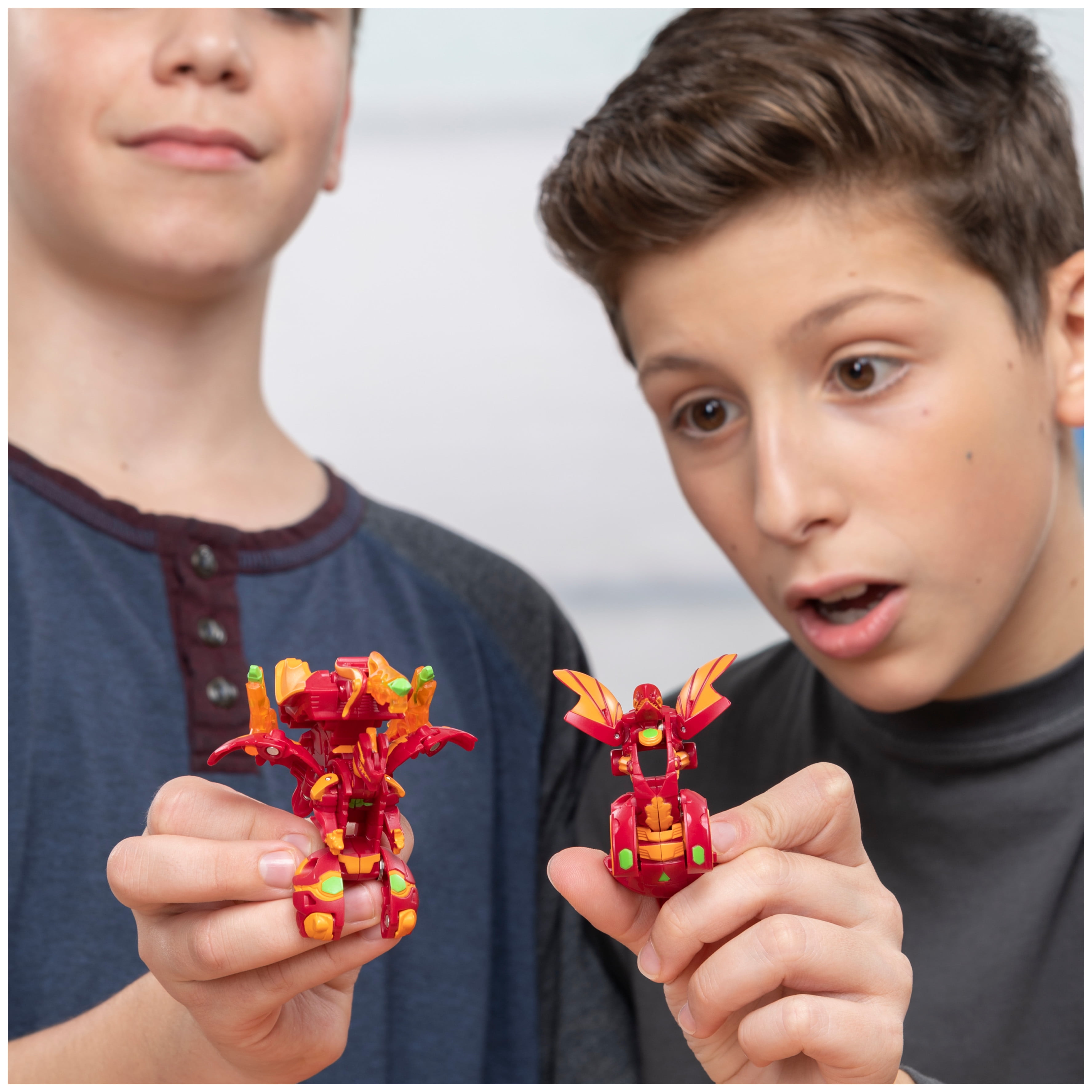 Bakugan Baku Gear 4 Pack  Nillious Ultra with Baku Gear and Hydorous Ultra  Collectible Action Figures