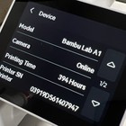 Bambu Lab A1 3D Printer   High Precision Silver 3D Printing Machine   394 Hours