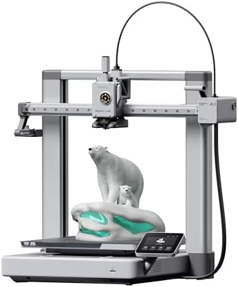 Bambu Lab A1 Combo   LED Lamp Kit  Support Multi Color 3D Printing  High Speed & Precision  Full Auto Calibration & Active Flow Rate Compensation   48 dB Quiet FDM 3D Printers