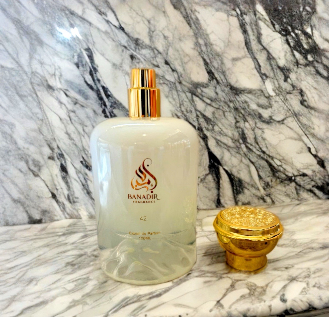 Fragancia Banadir ce 42, extracto de perfume, 100 ml, NICHE, suave, fluidez, plata