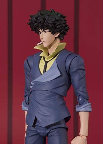 Bandai Tamashii Nations S H  Figuarts Spike Spiegel Cowboy Bebop Action Figure  Multicolor