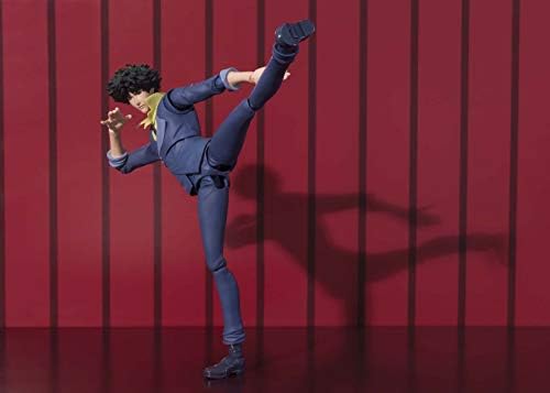 Bandai Tamashii Nations S H  Figuarts Spike Spiegel Cowboy Bebop Action Figure  Multicolor