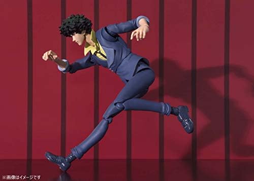 Bandai Tamashii Nations S H  Figuarts Spike Spiegel Cowboy Bebop Action Figure  Multicolor