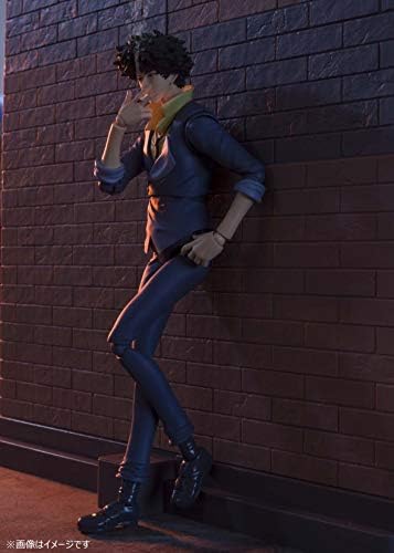 Bandai Tamashii Nations S H  Figuarts Spike Spiegel Cowboy Bebop Action Figure  Multicolor