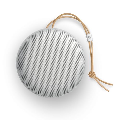 Bang & Olufsen Beosound A1 3rd Gen Portable Waterproof Bluetooth Speaker with 3 Microphones  Cradle to Cradle  C2C  Certified  Natural Aluminum