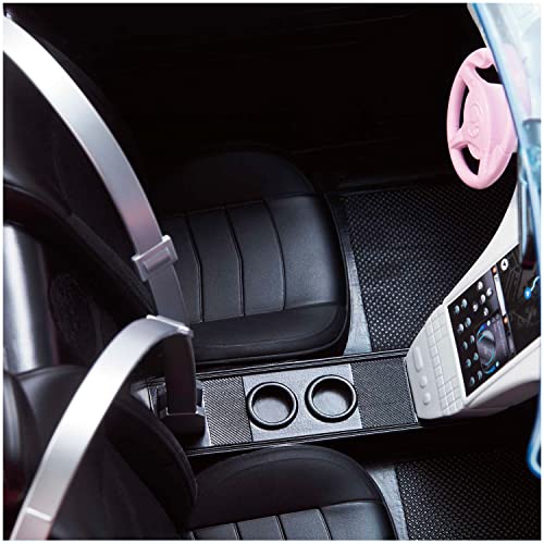 Barbie Convertible 2 Seater Vehicle  Pink Car with Rolling Wheels & Realistic Details  Gift for 3 to 7 Year Olds