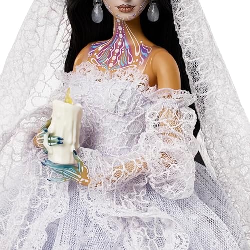 Barbie Día De Muertos La Llorona Doll   Limited Edition Gold Label   Javi Meabe Design  Model Muse Body  Authentic Mexican Lore Collectible