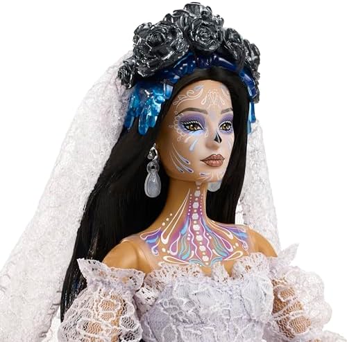 Barbie Día De Muertos La Llorona Doll   Limited Edition Gold Label   Javi Meabe Design  Model Muse Body  Authentic Mexican Lore Collectible