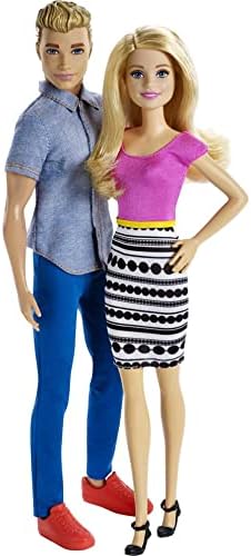 Barbie Dolls  Barbie and Ken Doll 2 Pack Featuring Blonde Hair and Bright Colorful Clothes  Kids Toys and Gifts  Amazon Exclusive 