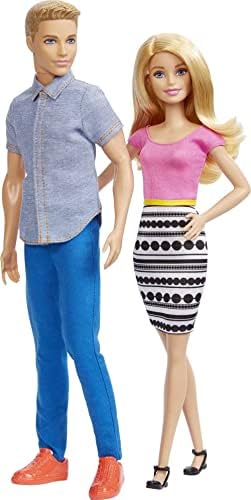 Barbie Dolls  Barbie and Ken Doll 2 Pack Featuring Blonde Hair and Bright Colorful Clothes  Kids Toys and Gifts  Amazon Exclusive 