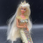 Barbie Jewel Hair Mermaid Blonde Vintage 1995 AS IS Mattel