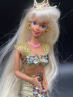 Barbie Jewel Hair Mermaid Blonde Vintage 1995 AS IS Mattel