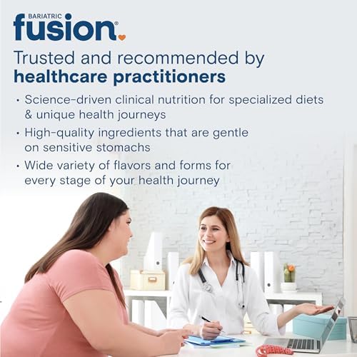 Bariatric Fusion Bariatric Multivitamin with Iron Complete Chewable   Tropical Flavor   Post Bariatric Vitamins for Gastric Bypass and Sleeve Gastrectomy   One Month Supply