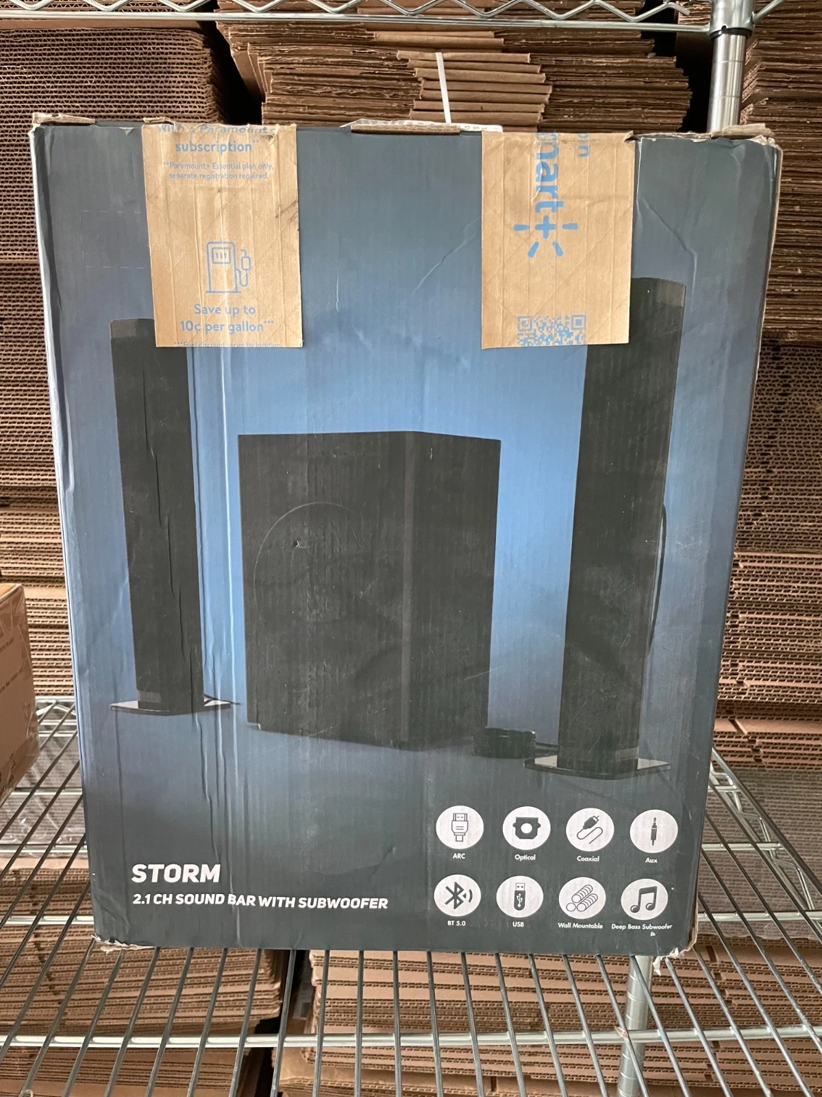 Barra De Sonido Con Subwoofer Bluetooth Teatro Casa Sistema De Altavoces Para TV