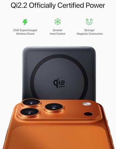 Baseus Picogo Magsafe Power Bank  Qi2 2 25W Slim 10 000mAh Magnetic Portable Charger  45W USB C Ultra Fast Charging Wireless Battery Pack for iPhone 17/16/15/14/13  Galaxy S25  Pixel 10 Pro and More