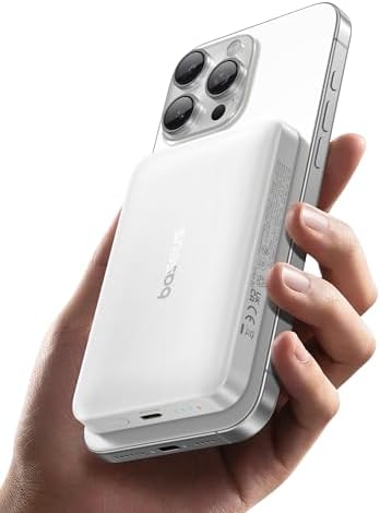 Baseus for MagSafe Portable Charger  Qi2 Certified 15W Wireless Magnetic Power Bank 10000mAh with USB C Cable 22 5W PD Charging  Battery Pack Compatible with iPhone 17/16/15/14/13 Pro/Pro Max Series
