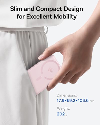 Baseus for MagSafe Portable Charger  Qi2 Certified 15W Wireless Magnetic Power Bank 10000mAh with USB C Cable 22 5W PD Charging  Battery Pack Compatible with iPhone 17/16/15/14/13 Pro/Pro Max Series