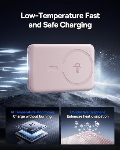 Baseus for MagSafe Portable Charger  Qi2 Certified 15W Wireless Magnetic Power Bank 10000mAh with USB C Cable 22 5W PD Charging  Battery Pack Compatible with iPhone 17/16/15/14/13 Pro/Pro Max Series