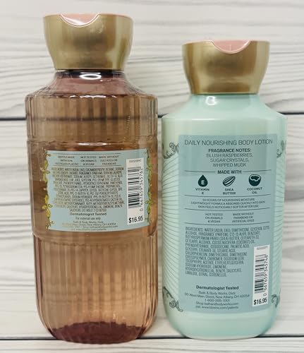 Bath & Body Works Body Sweetest Song Lotion and Body Gel Wash 2 Piece Set