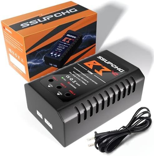 Battery Charger for 2S 3S LiPo Battery  Balance Charger for XHR Plug Battery  Lipo Chargers for RC Toy & Model  RC Battery Chargers with Smart Chip
