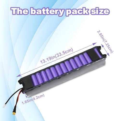 Battery Pack for Electric Scooter  7800mah 36V Electric Scooter Battery Compatible with xiaomi M365 1 1 1 2 High Imitation Scooter Without Communication 13 19x2 85x1 65Inch LxWxH