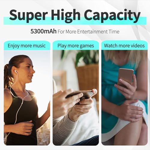 Battery for Galaxy S20 FE   5300mAh  High Capacity New Upgraded 0 Cycle Battery Replacement for Samsung Galaxy S20 FE 5G SM G781B/U/W SM A526 A526B/DS A5260 A526W with Repair Tool Kit